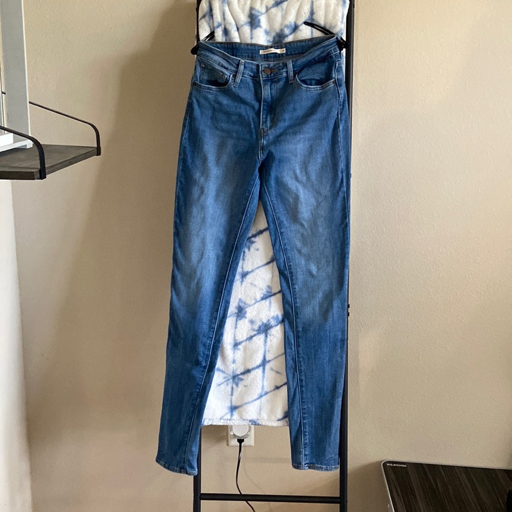 High rise jeans